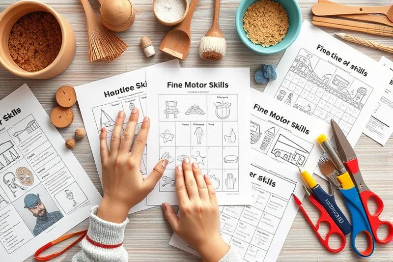 diy fine motor skills printables — Diy Fine Motor Skills Printables (the finished result)