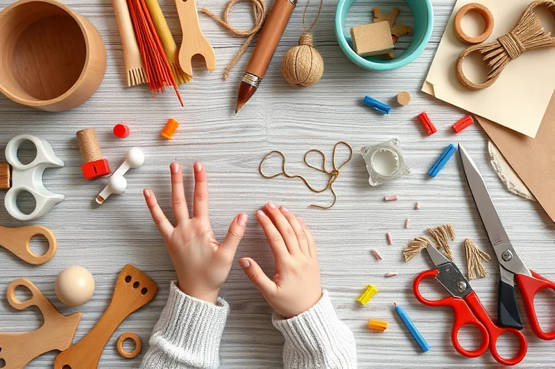 crafts for fine motor skills printable — Crafts For Fine Motor Skills Printable (the finished result)