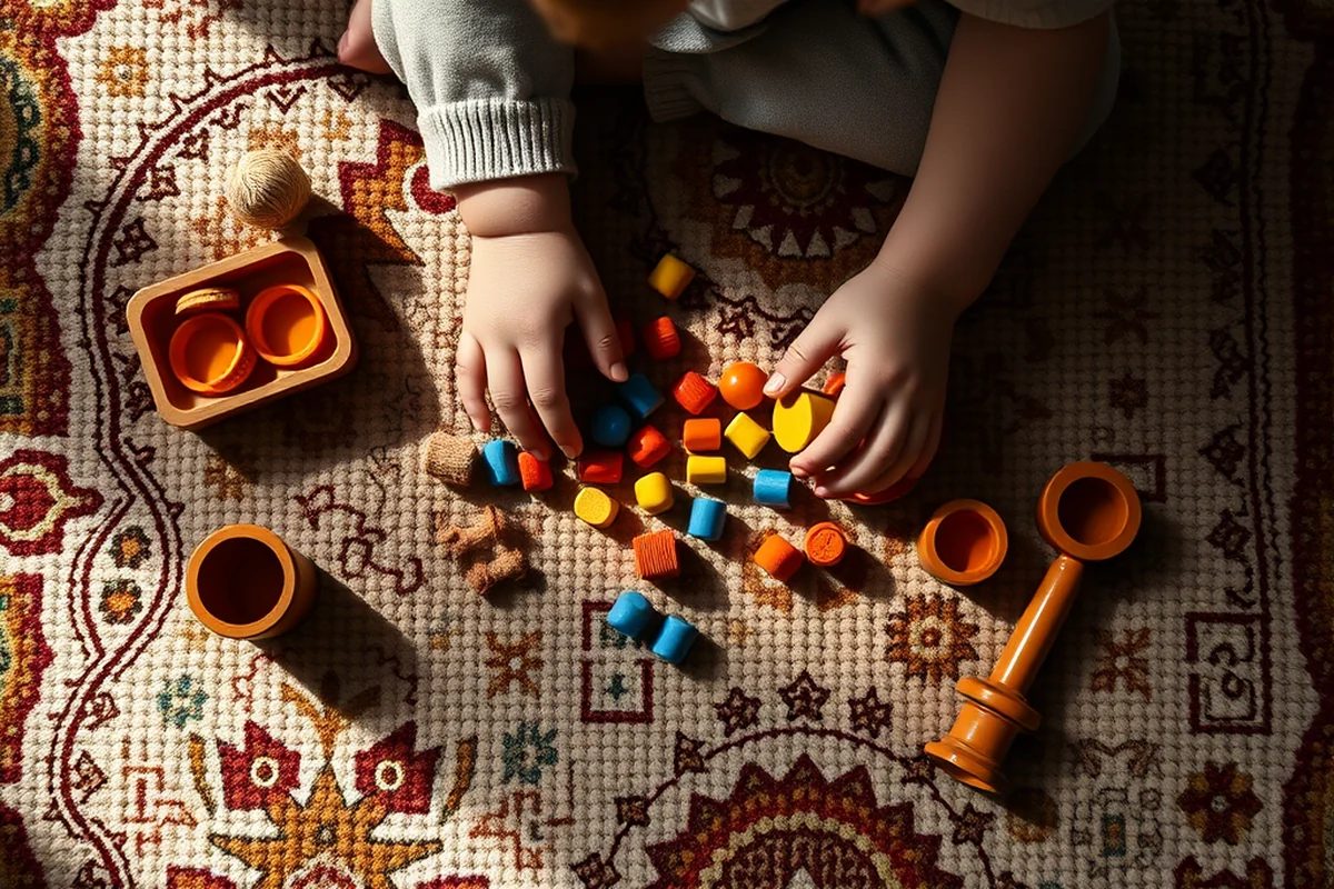 fine motor skills indoor on a budget — Fine Motor Skills Indoor On A Budget (the finished result)