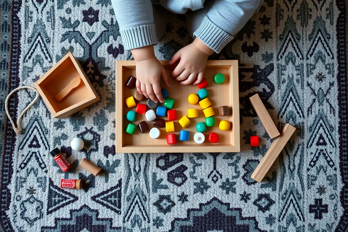 fine motor skills indoor rainy day ideas for small spaces — Fine Motor Skills Indoor Rainy Day Ideas For Small Spaces (the finished result)