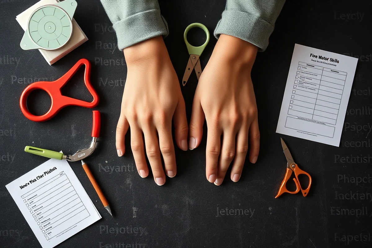 how to fine motor skills printables checklists — How To Fine Motor Skills Printables Checklists (the finished result)