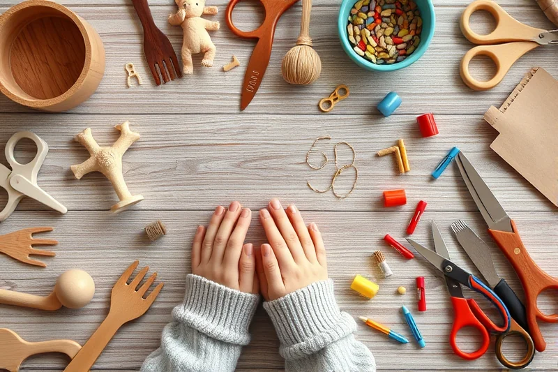 crafts for fine motor skills alternatives — Crafts For Fine Motor Skills Alternatives (the finished result)