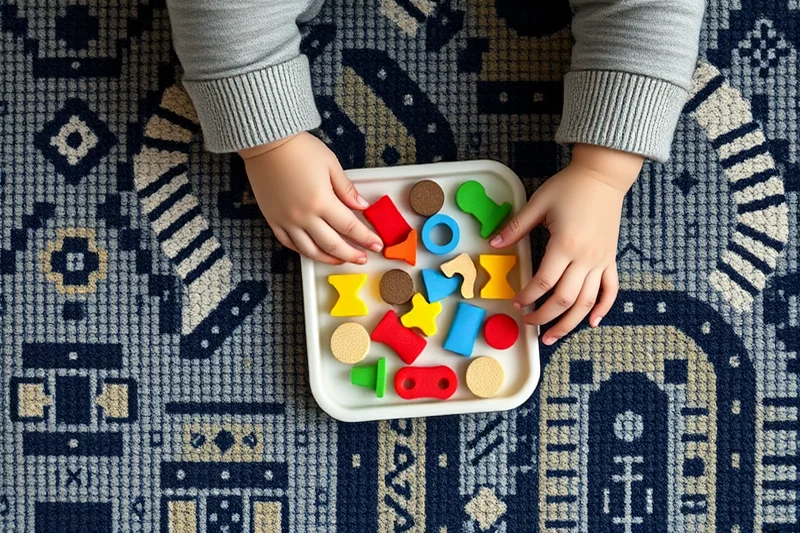 fine motor skills stage for small spaces — Fine Motor Skills Stage For Small Spaces (the finished result)